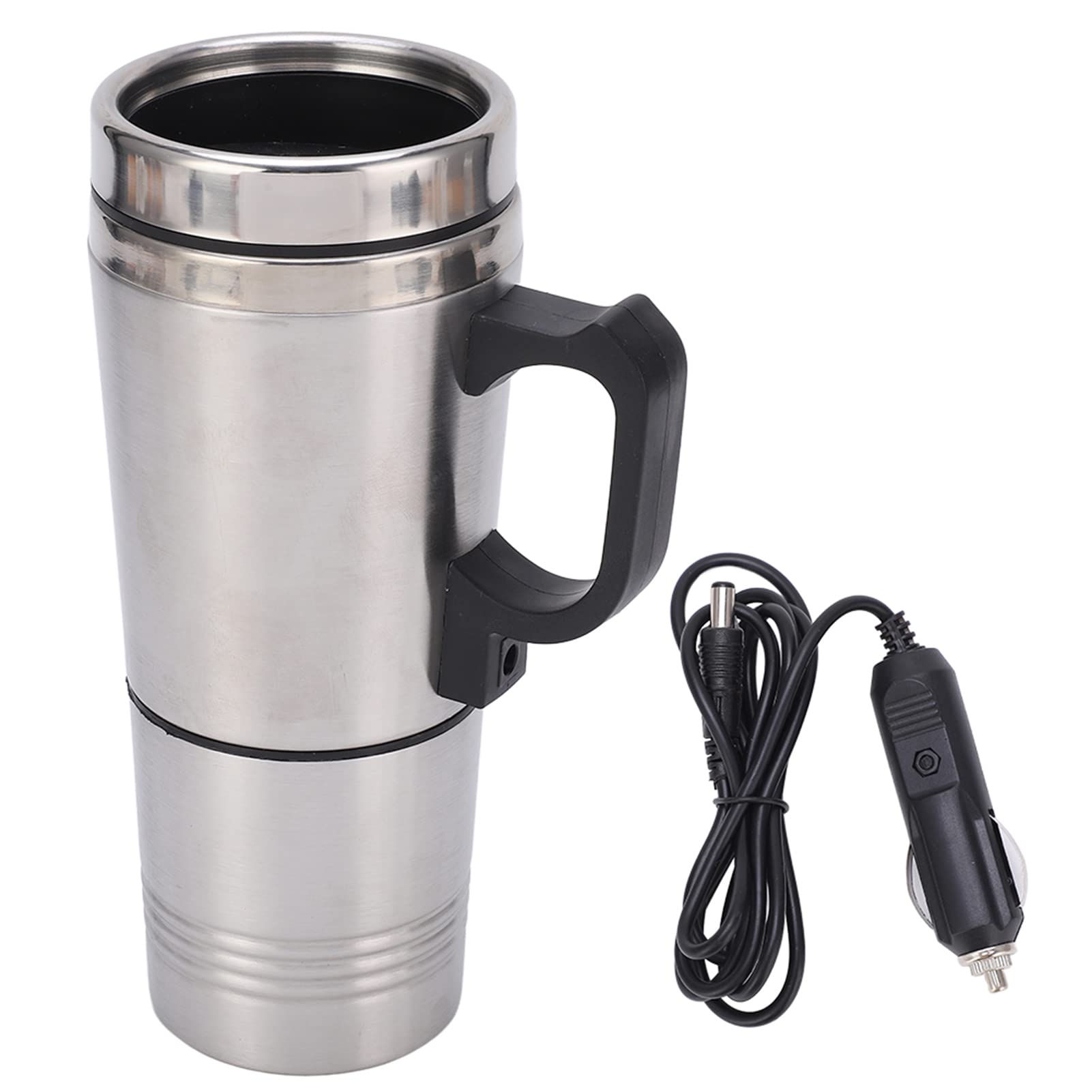 Ymiko Auto Wasserkocher 12V Schnellkochen Auto Wasserkocher Kaffee Tee Thermos Wasserheiztasse 12V für Auto Zigarettenanzünder 350ML + 150ML Edelstahl Auto Thermobecher Ymiko Auto Wasserkocher 12V Schnellkochen Auto Wasserkocher Kaffee Tee Thermos Wasserheiztasse 12V für Auto Zigarettenanzünder 350ML + 150ML Edelstahl Auto Thermobecher von Ymiko