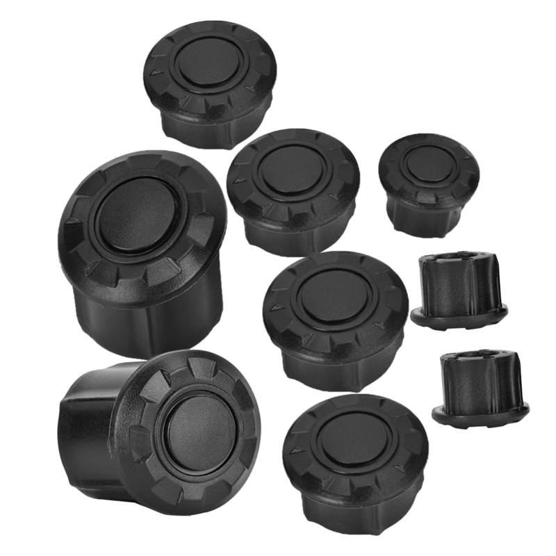 Ymiko Rahmenlochdeckel Abdeckung, Motorrad Rahmenloch Abdeckkappen Plug Kit Dekor für R1200GS LC Adventure 14-18 von Ymiko
