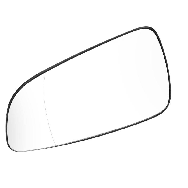 Ymiko Spiegelglas Gutes Reflexionsvermögen Linkes Rückspiegelglas ABS-Seitenspiegelglas Ersatz für Opel Astra H 2004-2009 von Ymiko
