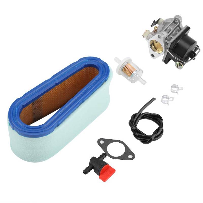 Ymiko Tecumseh Vergaser, Vergaser Reparatur Kit, Luftkraftstofffilter-Kit Passend für Tecumseh OHV125 OHV130 OHV135 OV358EA von Ymiko