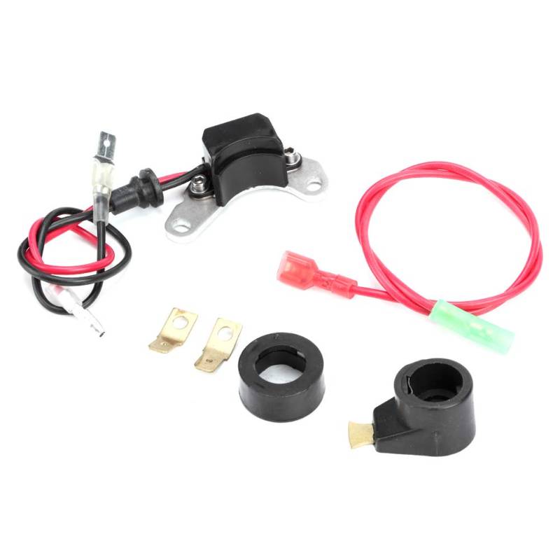 Ymiko Umrüstsatz für Elektronische Zündpunkte Zubehör für Fahrzeufür GModifikationen Zündumrüstsatz Passend für Lucas 25D + DM2 von Ymiko