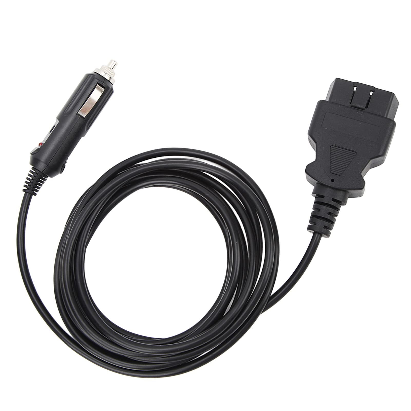 Ymiko Zigarettenanzünder auf OBD2-Buchse, Stromkabel, ECU-Speicherschoner-Anschluss, OBD2-Notstromversorgungskabel, 24 V, Auto-Computer-Speicherschoner Ymiko Zigarettenanzünder auf OBD2-Buchse, Stromkabel, ECU-Speicherschoner-Anschluss, OBD2-Notstromversorgungskabel, 24 V, Auto-Computer-Speicherschoner von Ymiko