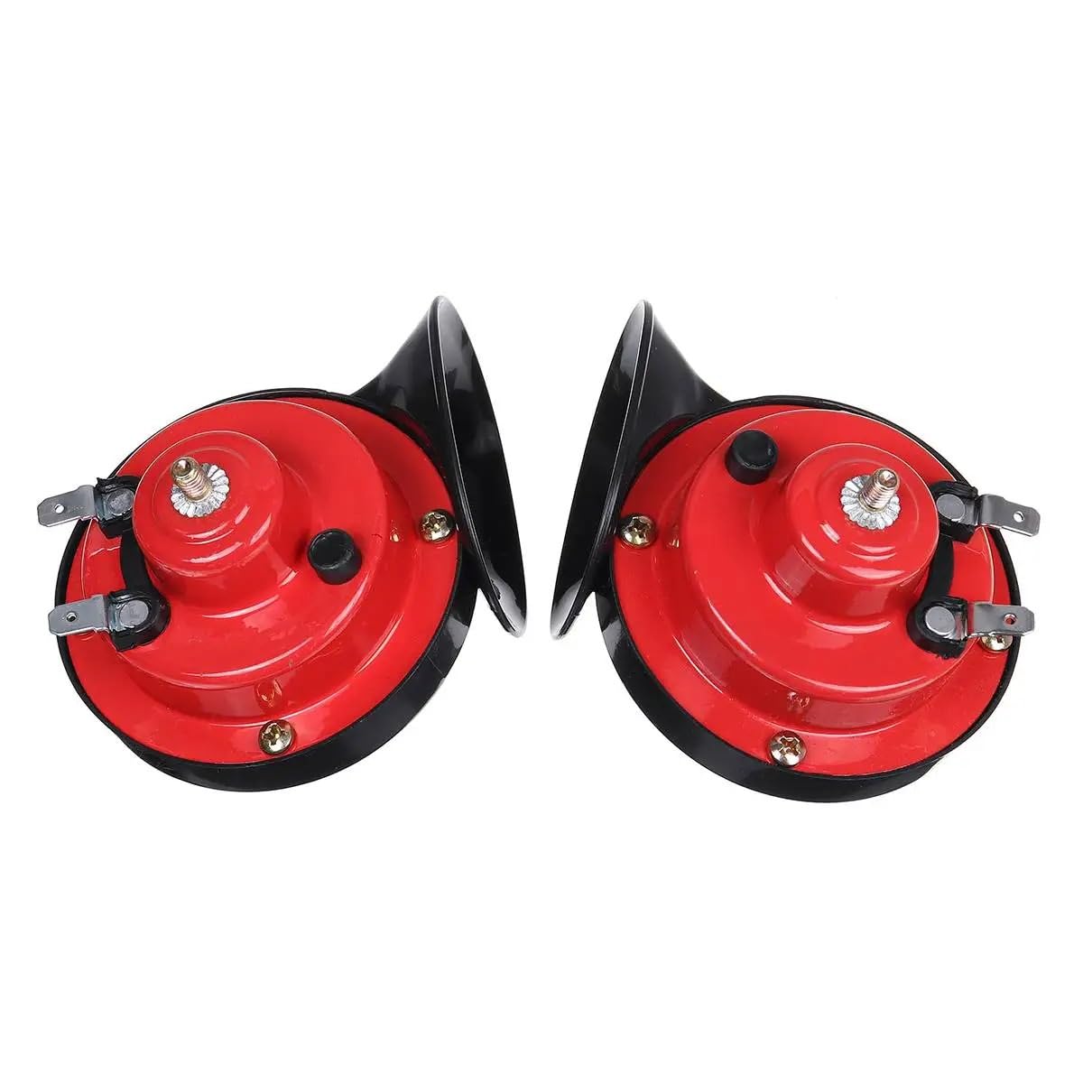 Auto Hupe,Motorrad Hupe 2 STÜCKE 800DB. Laute auto lufthorn 12 v trompetenzug horn für lkw ​​fahrzeug horn dual-tone elektrische Schneckenlufthornpfeife(1PC) von Ymnilian