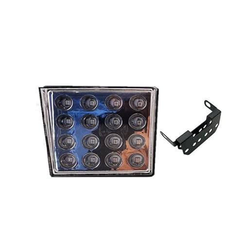 Bremsleuchte,Dritte Bremsleuchte 1. 2V F1. Stil DRL Rot 20. LED Hintere Schwanz Haltestelle Nebel Dreieckige Bremslichtanschlag Sicherheitslampe Auto Motor Freies Schiff LED Hinterer Schwanz Ligth.(Ch von Ymnilian