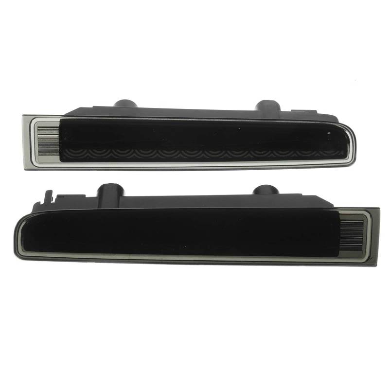 Bremsleuchte,Dritte Bremsleuchte 2ST Auto Level Bremslicht Scheunentor dritte Bremsleuchte Träger Passend für Autobremsleuchte Fit Verwendung Passend für VW T5 T6(Black) von Ymnilian