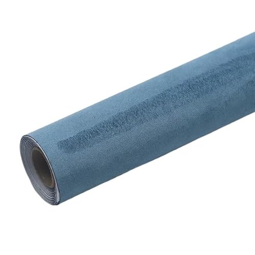 Dachhimmel Stoff,Dachhimmel Dachhimmel Stoff for Auto Innenpolster Dekor Reparatur Selbstklebende Wildleder Aufkleber Patches(Light Blue,30x300cm) von Ymnilian