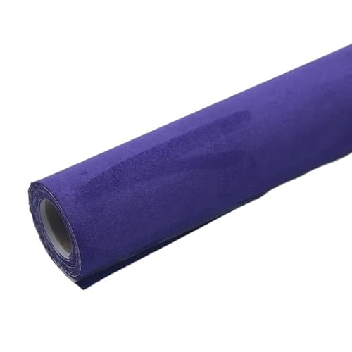 Dachhimmel Stoff,Dachhimmel Dachhimmel Stoff for Auto Innenpolster Dekor Reparatur Selbstklebende Wildleder Aufkleber Patches(Purple,40x150cm) von Ymnilian