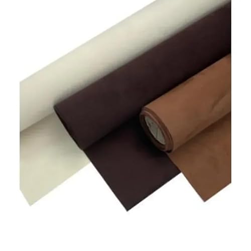 Dachhimmel Stoff,Dachhimmel Selbstklebender, klebriger Kunststoff for die Innenausstattung von Auto-Dachhimmeln und Polstern(Coffee,30cm x 140cm) von Ymnilian