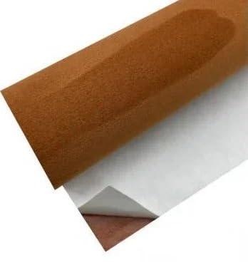 Dachhimmel Stoff,Dachhimmel Selbstklebender, klebriger Kunststoff for die Innenausstattung von Auto-Dachhimmeln und Polstern(Yellow Brown,40cm x 140cm) von Ymnilian