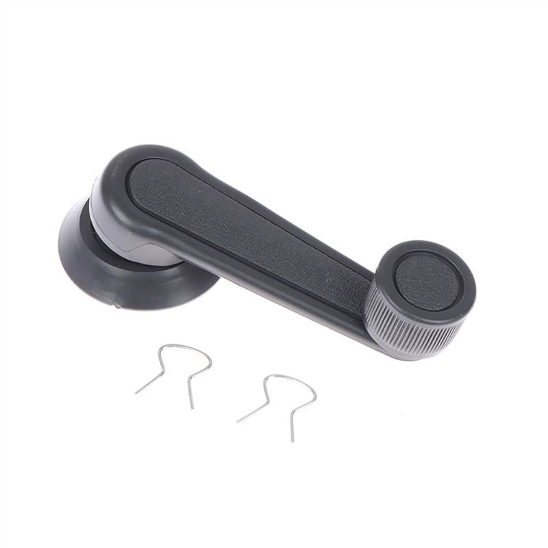 Fensterkurbel,Autofenster Kurbel 1PC Universal Auto Fenster Verbinden Wickler Griff Kurbel Tür Hebel Hand Ersatz Auto Fensterheber Handkurbel Auto Zubehör(Gray) von Ymnilian