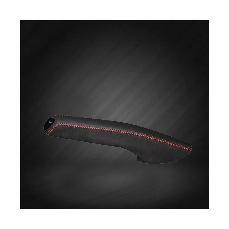 Handbremse Abdeckung,Handbremse SchutzhüLle Auto Handbremsbezüge Top-Schicht Ledertasche fit verwendung für Volkswagen Polo Fit Use For VW Polo Handbremse Griffe Abdeckung Auto Echtes Leder Handbremse von Ymnilian