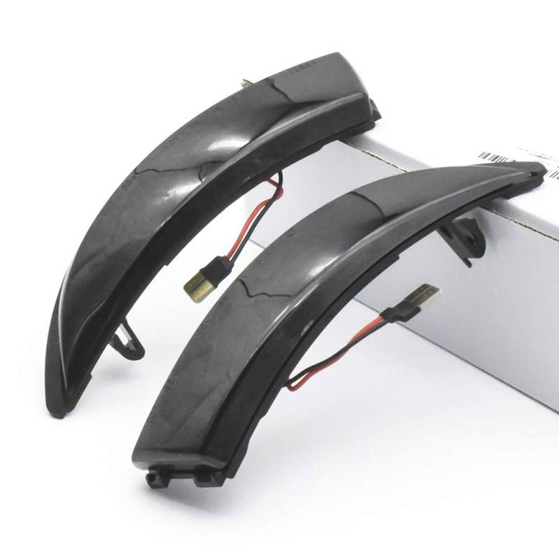 Indicator Rear View,Spiegelblinker Dynamisches Blinker-Licht-Lichtspiegel Sequential-Anzeige Blinker-Lampe Passend für Ford Fiesta MK6 VI/UK MK7 B-Max 2008-17 von Ymnilian