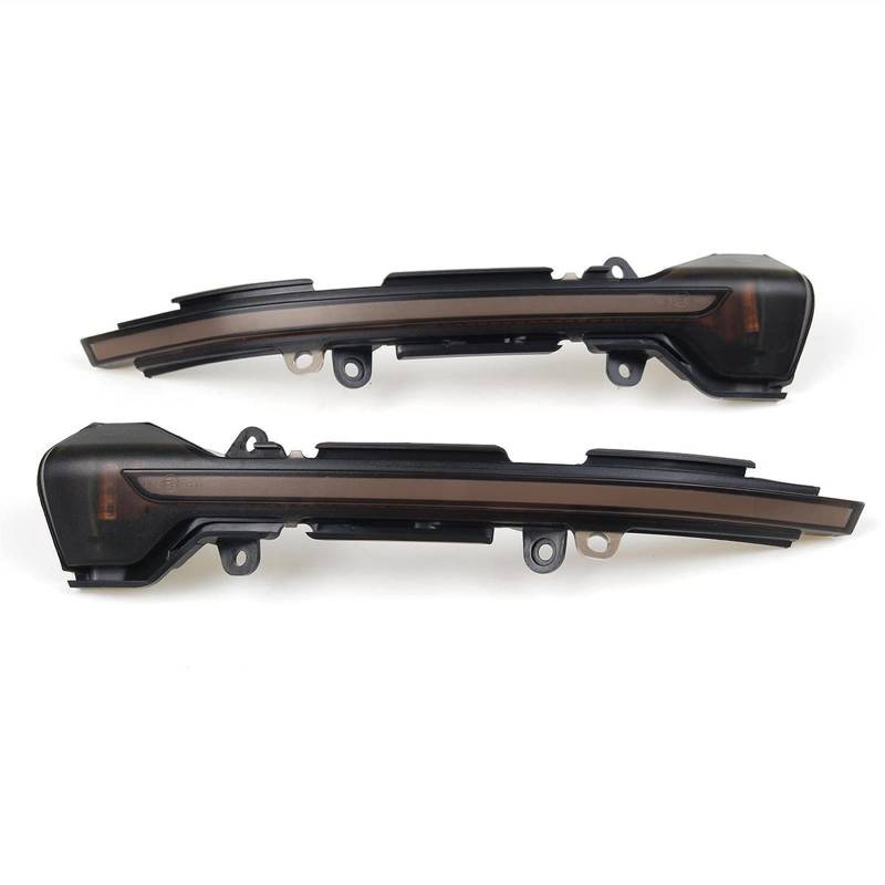 Indicator Rear View,Spiegelblinker Paar Dynamische Umdrehungssignalanzeige Lichter Seiten Rückspiegel Lampe Passend Für Sitz Leon III MK3 5F 2013-2018 Ibiza KJ MK5 V Arona(Leon 5F 2013 2018) von Ymnilian