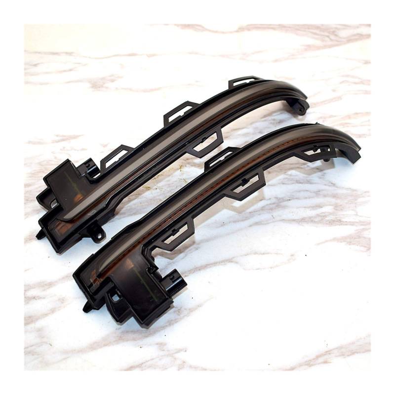 Indicator Rear View,Spiegelblinker Seite Rückspiegelanzeige Blinker Licht Sequential Dynamisches Blinker Passend für BMW X3 X4 X5 X6 F25 LCI F26 F15 F16 2014-2018 von Ymnilian
