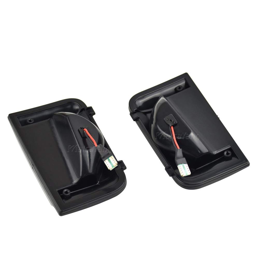 Indicator Rear View,Spiegelblinker Seitenflügel Rückspiegel Dynamischer Blinker fließender Indikator Blinklicht Passend für Peugeot Boxer Fiat Ducato Citroen Jumper Indicator Rear View,Spiegelblinker Seitenflügel Rückspiegel Dynamischer Blinker fließender Indikator Blinklicht Passend für Peugeot Boxer Fiat Ducato Citroen Jumper von Ymnilian