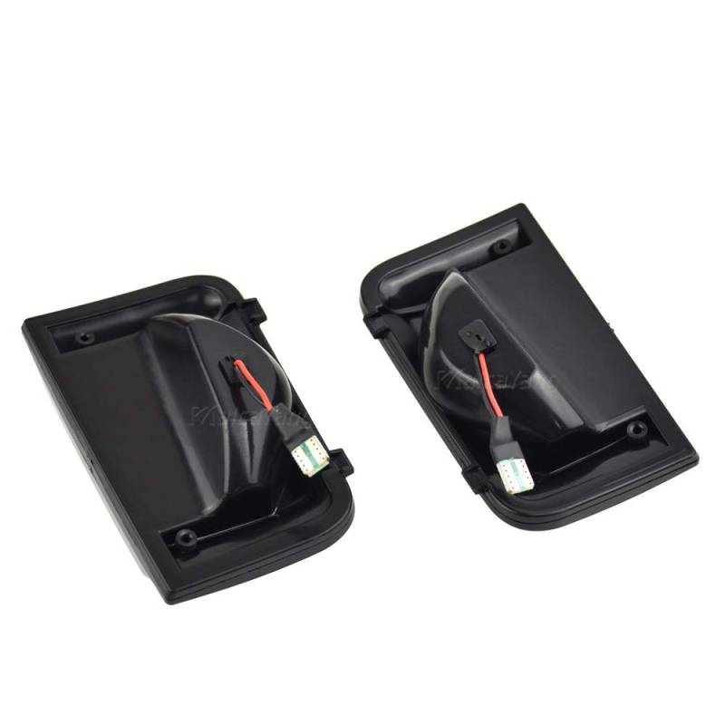 Indicator Rear View,Spiegelblinker Seitenflügel Rückspiegel Dynamischer Blinker fließender Indikator Blinklicht Passend für Peugeot Boxer Fiat Ducato Citroen Jumper von Ymnilian