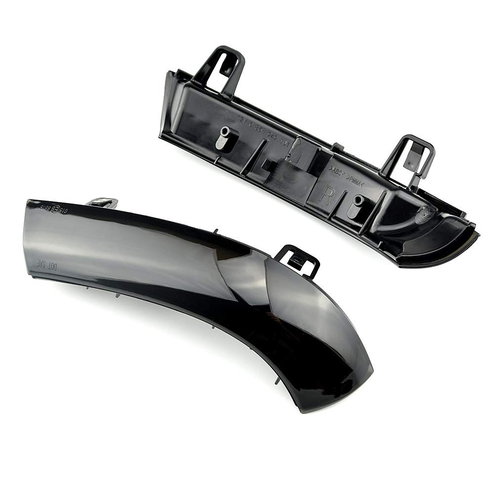 Indicator Rear View,Spiegelblinker Wasser Blinzeln Dynamische Fließende Seitenspiegel Blinker Signal Licht Passend für VW Passat B5.5 B6 R36 R32 Jetta MK5 Golf 5 GTI Superb Indicator Rear View,Spiegelblinker Wasser Blinzeln Dynamische Fließende Seitenspiegel Blinker Signal Licht Passend für VW Passat B5.5 B6 R36 R32 Jetta MK5 Golf 5 GTI Superb von Ymnilian
