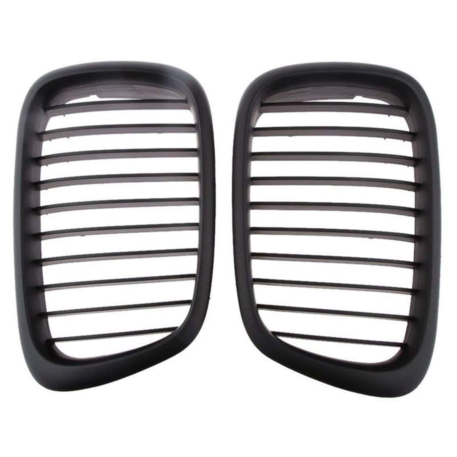 Kühlergrill,Kühlergrill Streifen EIN Paar Schwarze Niere Kühlergrill Auto-Grill Passend für 5 Series Passend für BMW E39 1995-2003 Kühlergrill,Kühlergrill Streifen EIN Paar Schwarze Niere Kühlergrill Auto-Grill Passend für 5 Series Passend für BMW E39 1995-2003 von Ymnilian