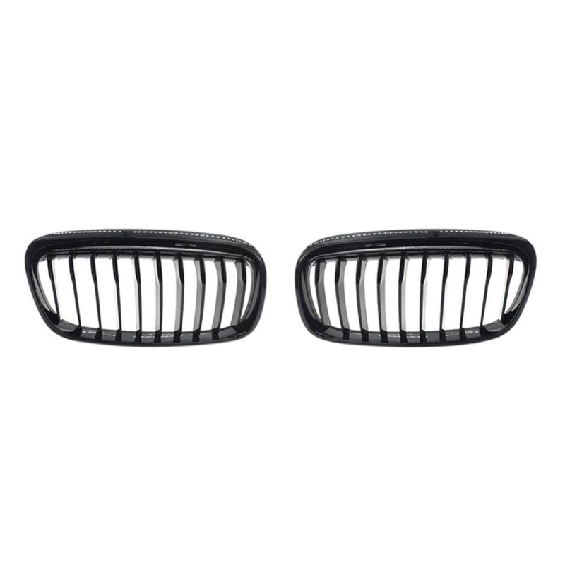 Kühlergrill,Kühlergrill Streifen Front Kidney Grill Auto Grill Gitter Passend für BMW F45 F46 2 Series Single Line 218i 220I 2015-2017 von Ymnilian