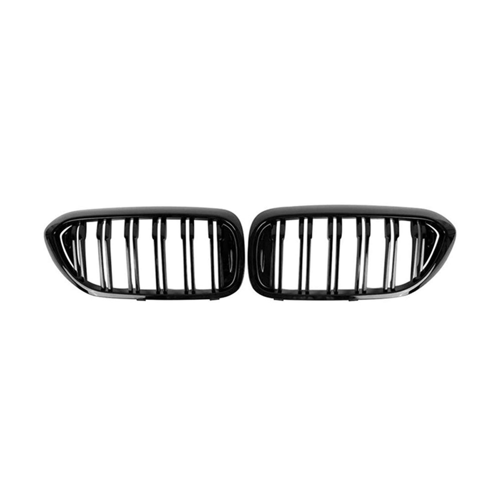 Kühlergrill,Kühlergrill Streifen Frontstoßstange ierengitter Grill Passend für BMW G30 G31 G38 5 Series 525I 530I 540I 550I Mit M-Performance-Schwarz Double Line Niere Kühlergrill,Kühlergrill Streifen Frontstoßstange ierengitter Grill Passend für BMW G30 G31 G38 5 Series 525I 530I 540I 550I Mit M-Performance-Schwarz Double Line Niere von Ymnilian
