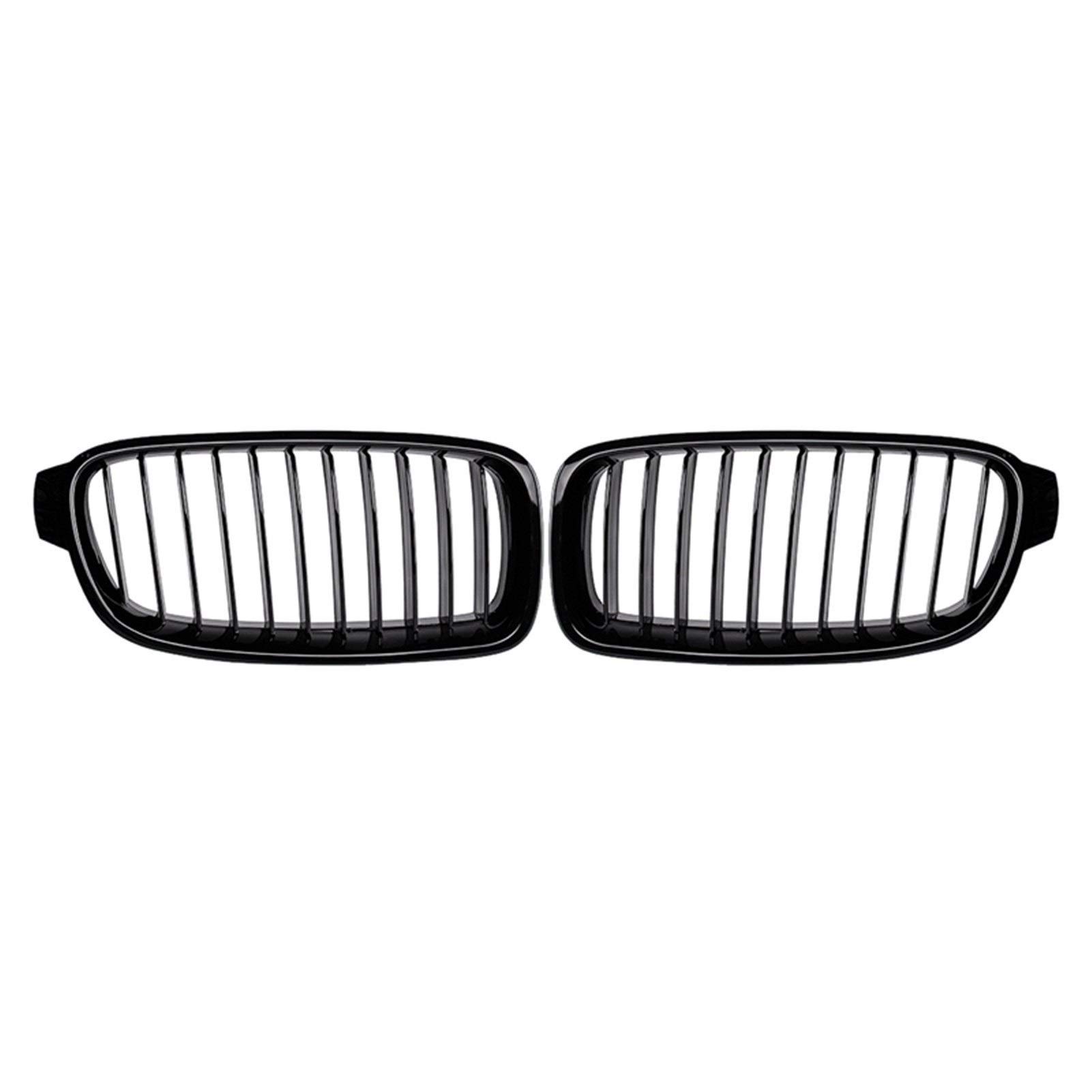 Kühlergrill,Kühlergrill Streifen Gloss Black F30 Grille, ABS Front Ersatz Hood Kidney-Grill Passend für BMW 3er F30 F31 F35 320I 325I 328I 335I 2012-2016 Kühlergrill,Kühlergrill Streifen Gloss Black F30 Grille, ABS Front Ersatz Hood Kidney-Grill Passend für BMW 3er F30 F31 F35 320I 325I 328I 335I 2012-2016 von Ymnilian