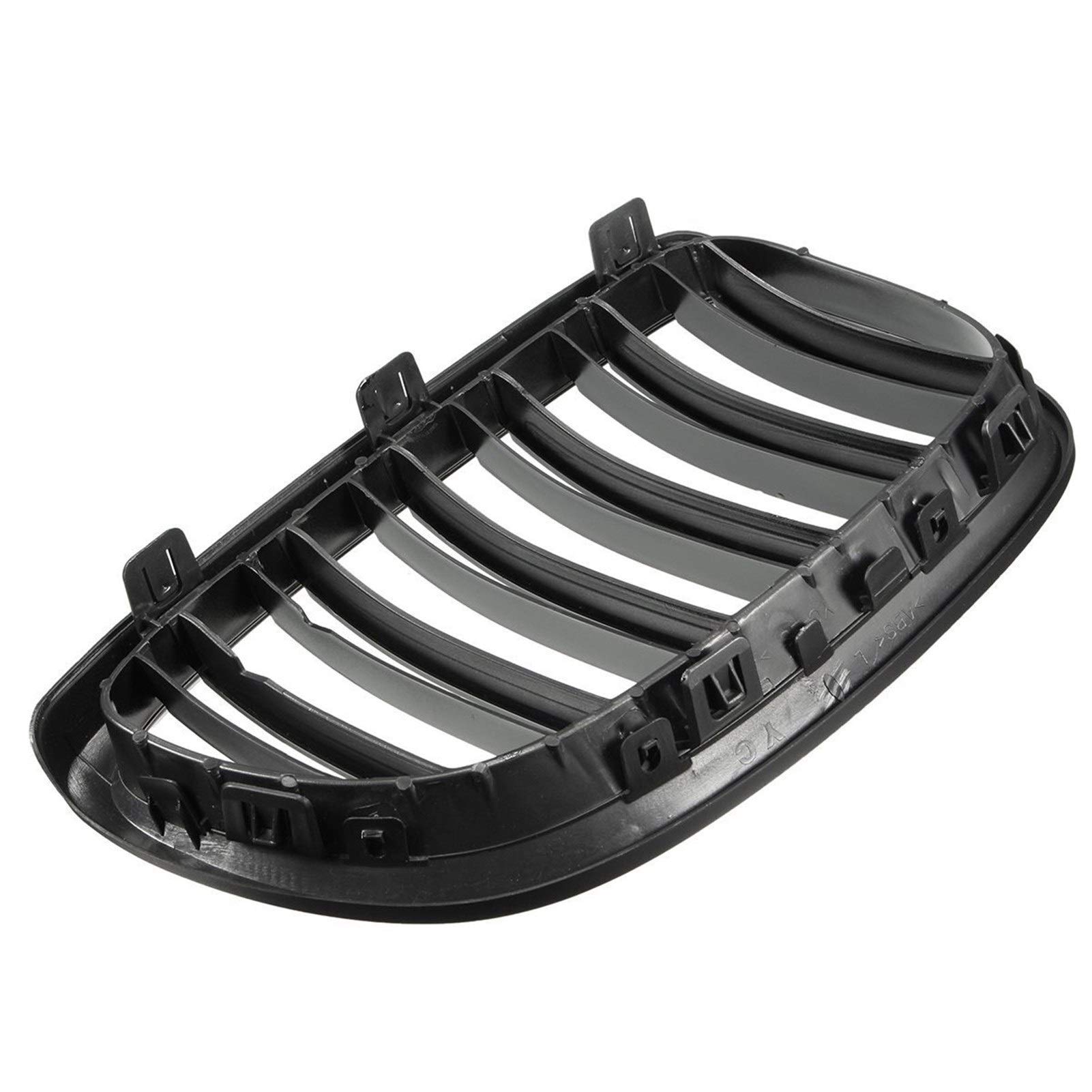 Kühlergrill,Kühlergrill Streifen Paar Gloss Black Double Line Vorne ierengitter Grill Passend für BMW E92 E93 3-Series 2007 2008 2009 2010 Car Racing Grill Kühlergrill,Kühlergrill Streifen Paar Gloss Black Double Line Vorne ierengitter Grill Passend für BMW E92 E93 3-Series 2007 2008 2009 2010 Car Racing Grill von Ymnilian