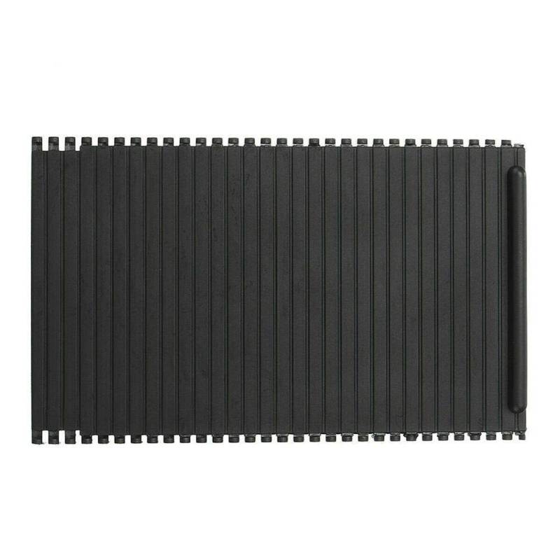 Mittelkonsolen Rollo Abdeckung Center Console Becherhalter Rolladenabdeckung Passend für X5 E53 Car Center Console Schiebetürklumpen Becher Halter Roller Abdeckung Auto von Ymnilian