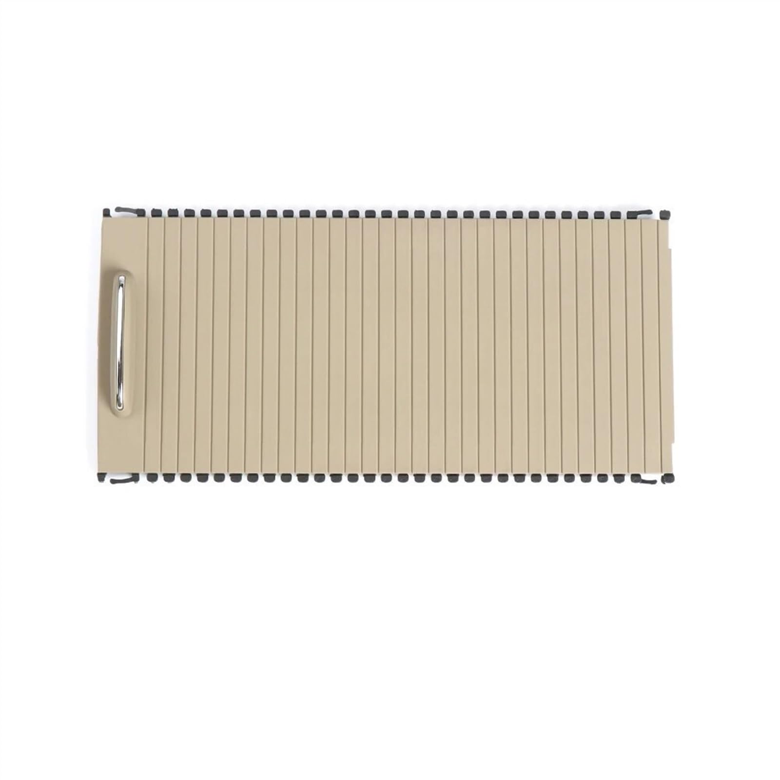 Mittelkonsolen Rollo Abdeckung Innen Auto Wasser Tasse Halter Rollos Abdeckung Passend Für Mercedes Benz C-Cals W204 S204 E-Klasse W212 W207 A20468076079051(Beige) von Ymnilian