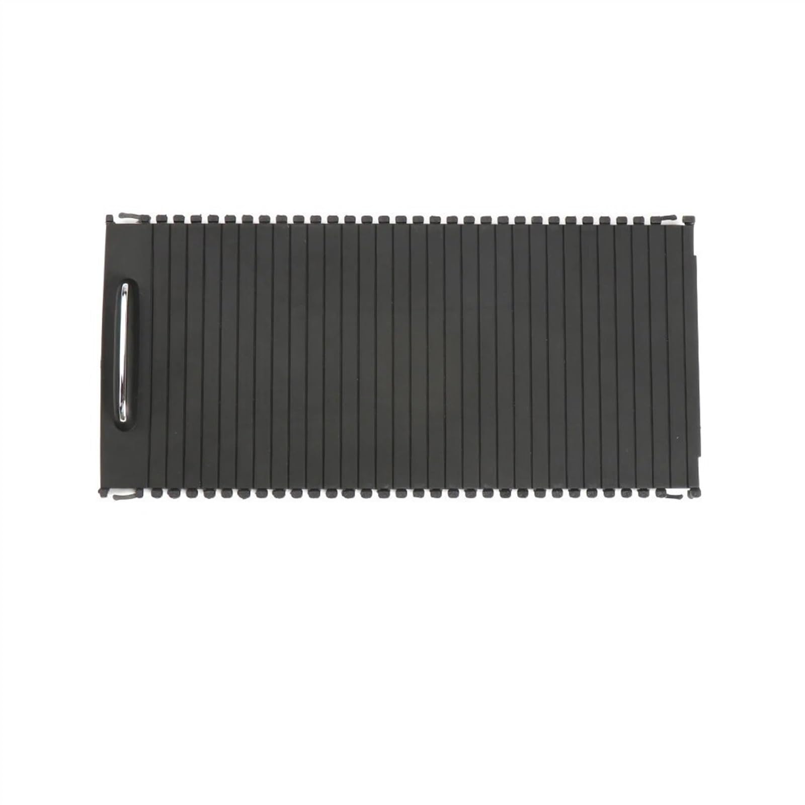 Mittelkonsolen Rollo Abdeckung Innen Auto Wasser Tasse Halter Rollos Abdeckung Passend Für Mercedes Benz C-Cals W204 S204 E-Klasse W212 W207 A20468076079051(Black) von Ymnilian