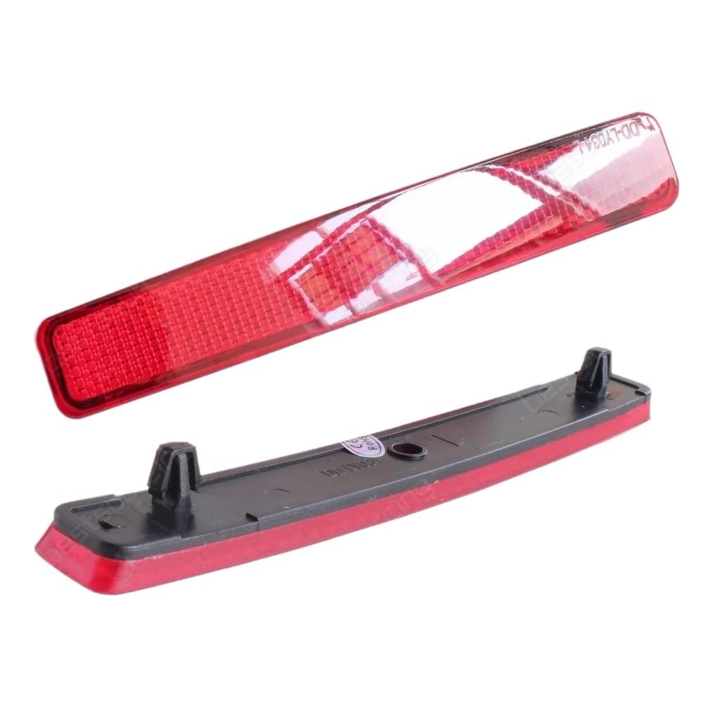 Nebelschlussleuchte,RüCkleuchten 2X Passend für VW T5 Rot Hinten Stoßstange Reflektor 2003-2011 Nebelschlussleuchte,RüCkleuchten 2X Passend für VW T5 Rot Hinten Stoßstange Reflektor 2003-2011 von Ymnilian