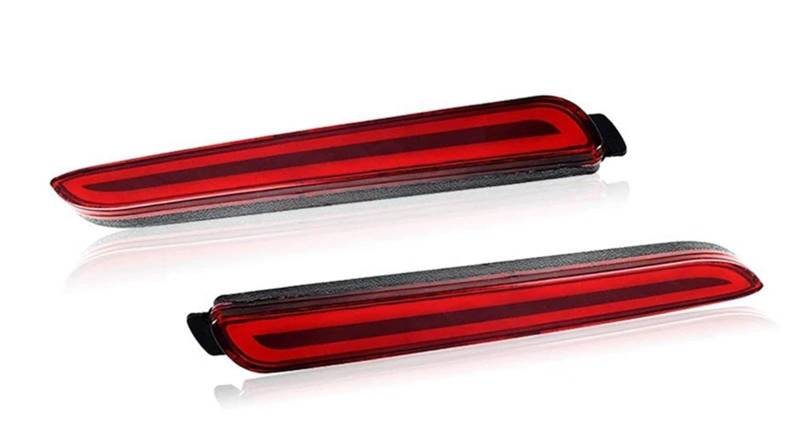 Nebelschlussleuchte,RüCkleuchten Heckstoßstangenreflektoren Bremslicht Passend für RAV4 von Ymnilian