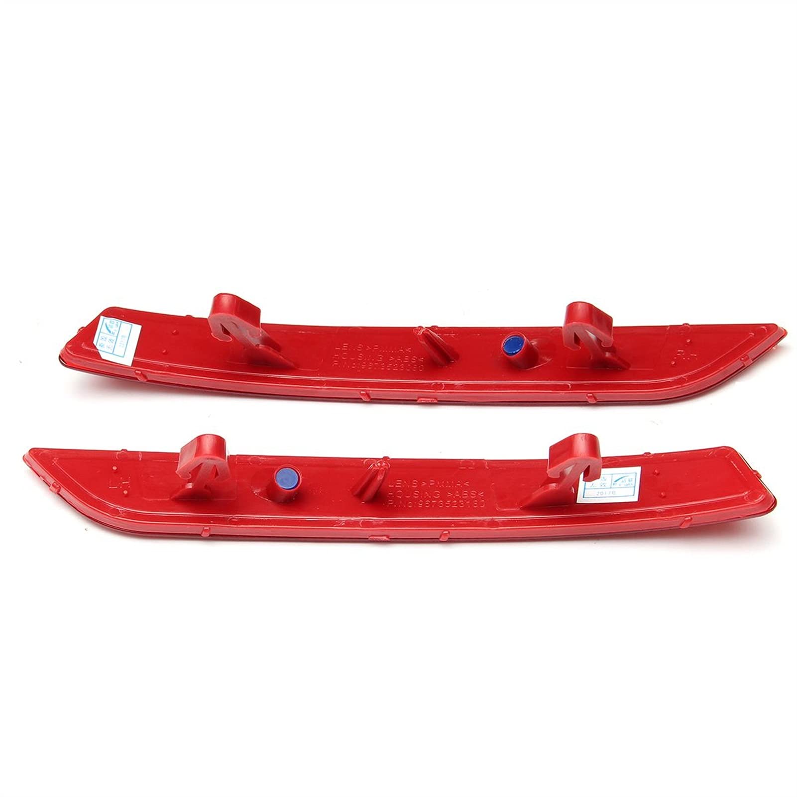 Nebelschlussleuchte,RüCkleuchten Kfz-hintere Stoßfänger Reflektor Licht Schwanz Licht Warnlampe Passend Für Peugeot 508 2011 2012 2013 2014(Left Right) von Ymnilian
