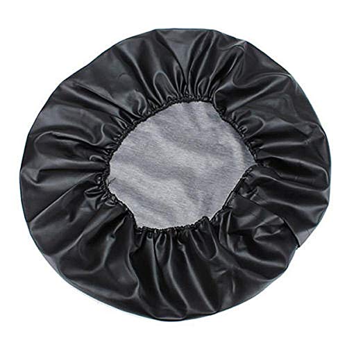Reserveradabdeckung,Reifentaschen 14" 15" 16" 17" Zoll 4WD 4x4 PVC Leder Ersatz Rad-Reifen-Abdeckungs-Fall-Beutel-Beutel-Schutz-Pkw-Reifen 14 Zoll for Jeep Hummer(17inch) von Ymnilian
