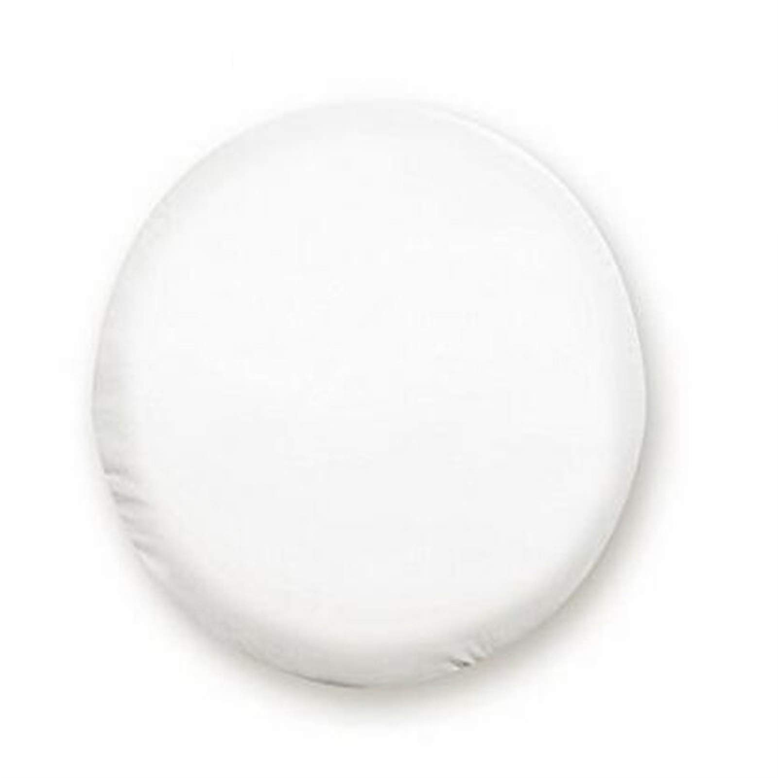 Reserveradabdeckung,Reifentaschen 1Pcs Auto Pure White 13 '', 14", 15", 16", 17", 18 '' Zoll-PVC-PU-Ersatzreifen-Reifen-Rad-Ventil-Abdeckung Räder Zubehör(18 inch) von Ymnilian