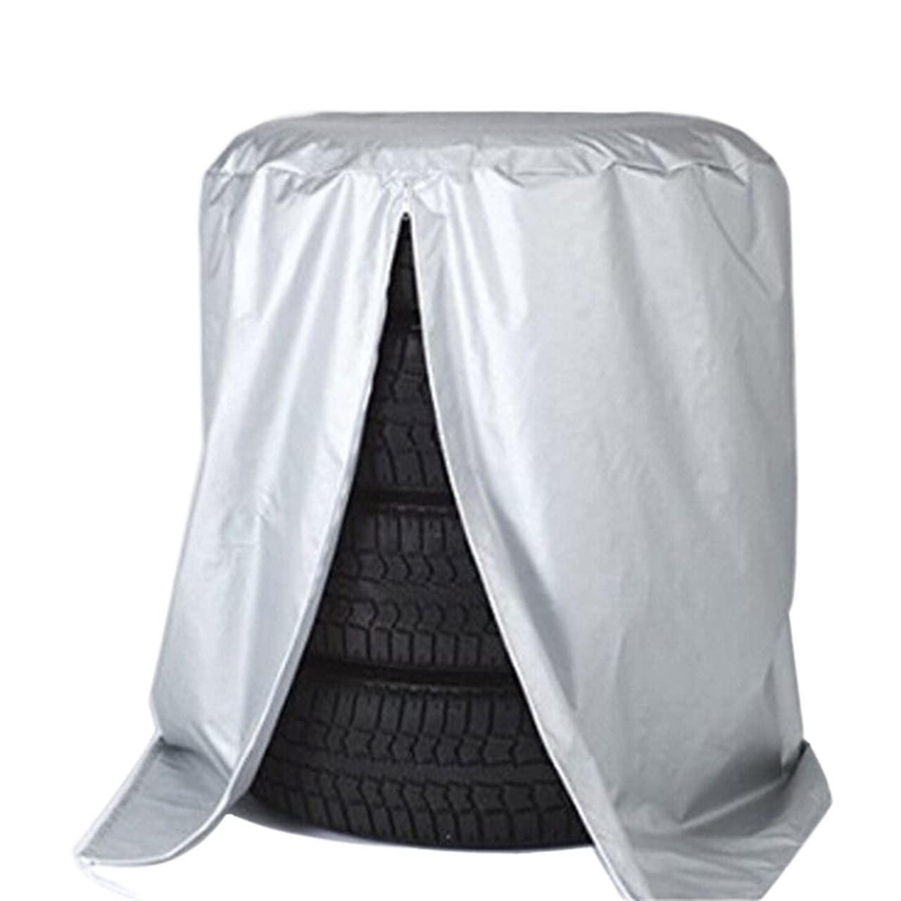 Reserveradabdeckung,Reifentaschen S/L Auto Reservereifen-Abdeckung Reifenaufbewahrungstasche Garage Reifen Fall Auto-Träger-Automobil-Reifen Zubehör Felgenschutz Car-Cover(S Size) von Ymnilian