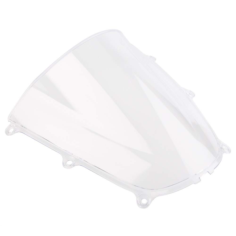 Windschild Motorrad,Motorrad Windschild Motorrad Windschutzscheibe Windschutzscheibe Spoiler Air Deflektor Roller Windschutzkratzer Kratzfest(Clear) von Ymnilian