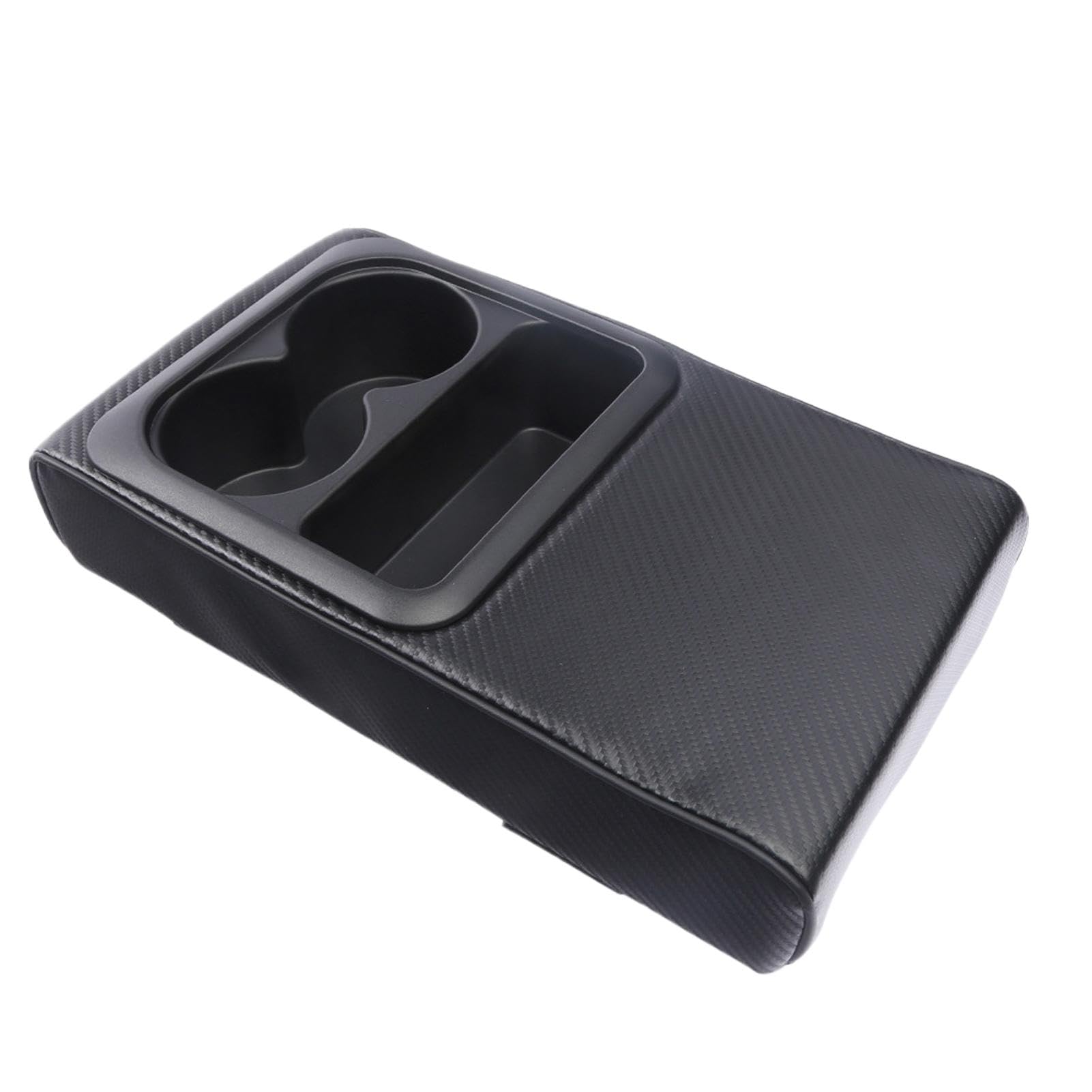 Auto Center Konsole Armlehne Kissen - Mittelkonsolenabdeckung mit Becherhalter | Autohlehnenkissen, mit Becherhalter Wasserdichte Ledertasche zum Schutz Auto Center Konsole Armlehne Kissen - Mittelkonsolenabdeckung mit Becherhalter | Autohlehnenkissen, mit Becherhalter Wasserdichte Ledertasche zum Schutz von Ynnhik