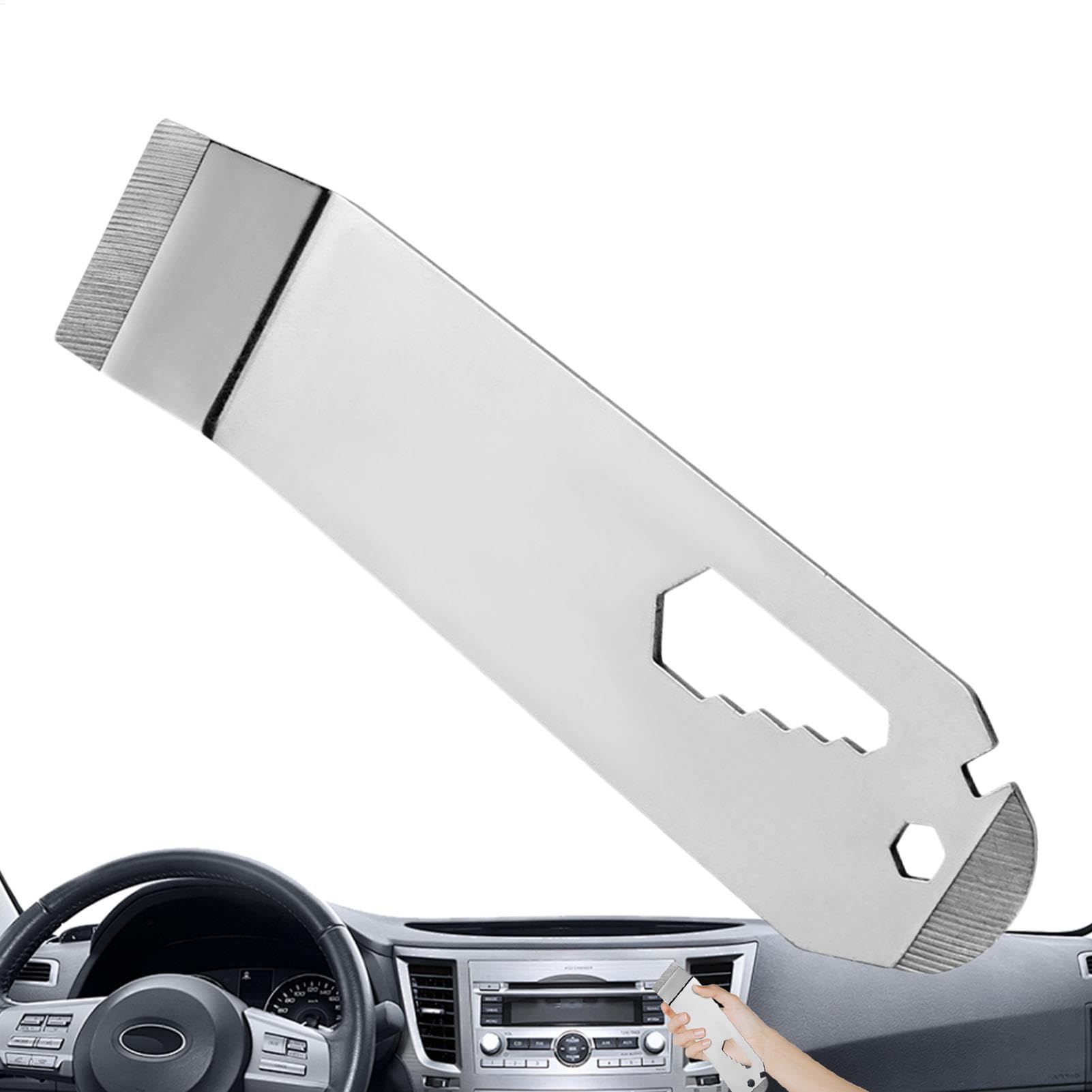 Biegewerkzeug Zum Entfernen von Autokorrekturen, Schaber Aus Edelstahl - Werkzeuge zum Entfernen von Paneelkratzern | Professionelle Prystab-Abzieher, Werkzeug M Biegewerkzeug Zum Entfernen von Autokorrekturen, Schaber Aus Edelstahl - Werkzeuge zum Entfernen von Paneelkratzern | Professionelle Prystab-Abzieher, Werkzeug M von Ynnhik