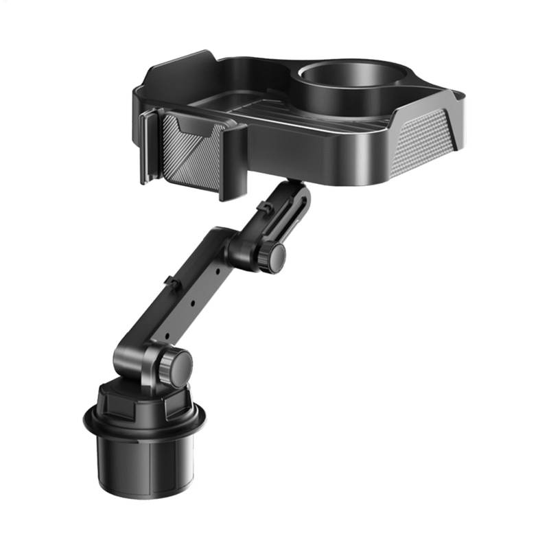 Einstellbarer Becherhalter für Auto, Getränkehalter, multifunktionale Handyhalterung, Char Cup Extender, verstellbarer Esszimmeradapter, Telefonablage von Ynnhik