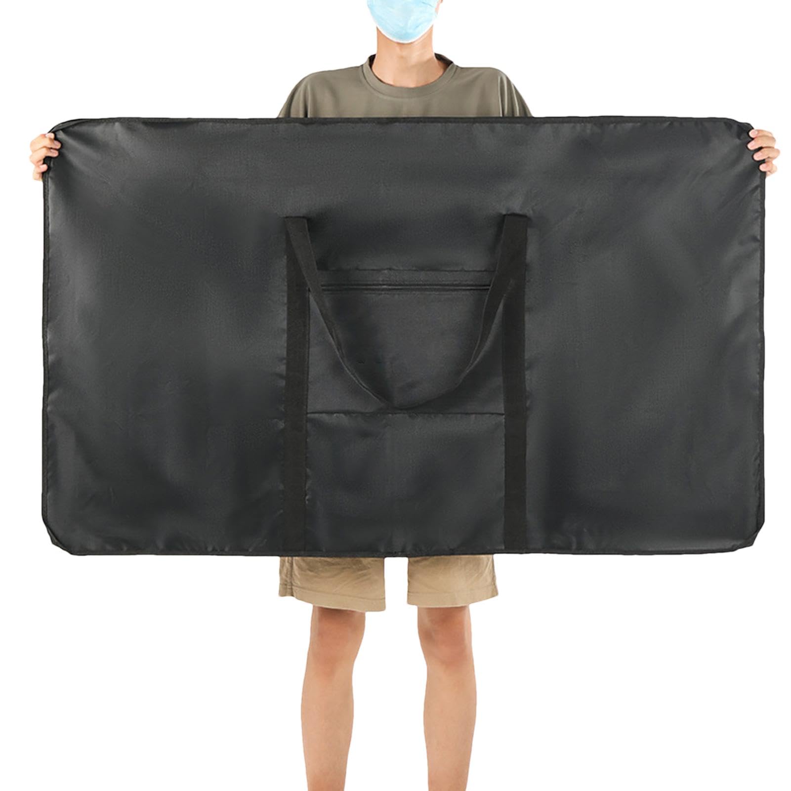 Fahrradtasche,Fahrradtasche für Reisen | Wasserdichte Tragetasche mit Reißverschluss,Schwarzes Fahrrad Zubehör, leichte Aufbewahrungstasche für 26-29 Fahrrad Fahrradtasche,Fahrradtasche für Reisen | Wasserdichte Tragetasche mit Reißverschluss,Schwarzes Fahrrad Zubehör, leichte Aufbewahrungstasche für 26-29 Fahrrad von Ynnhik