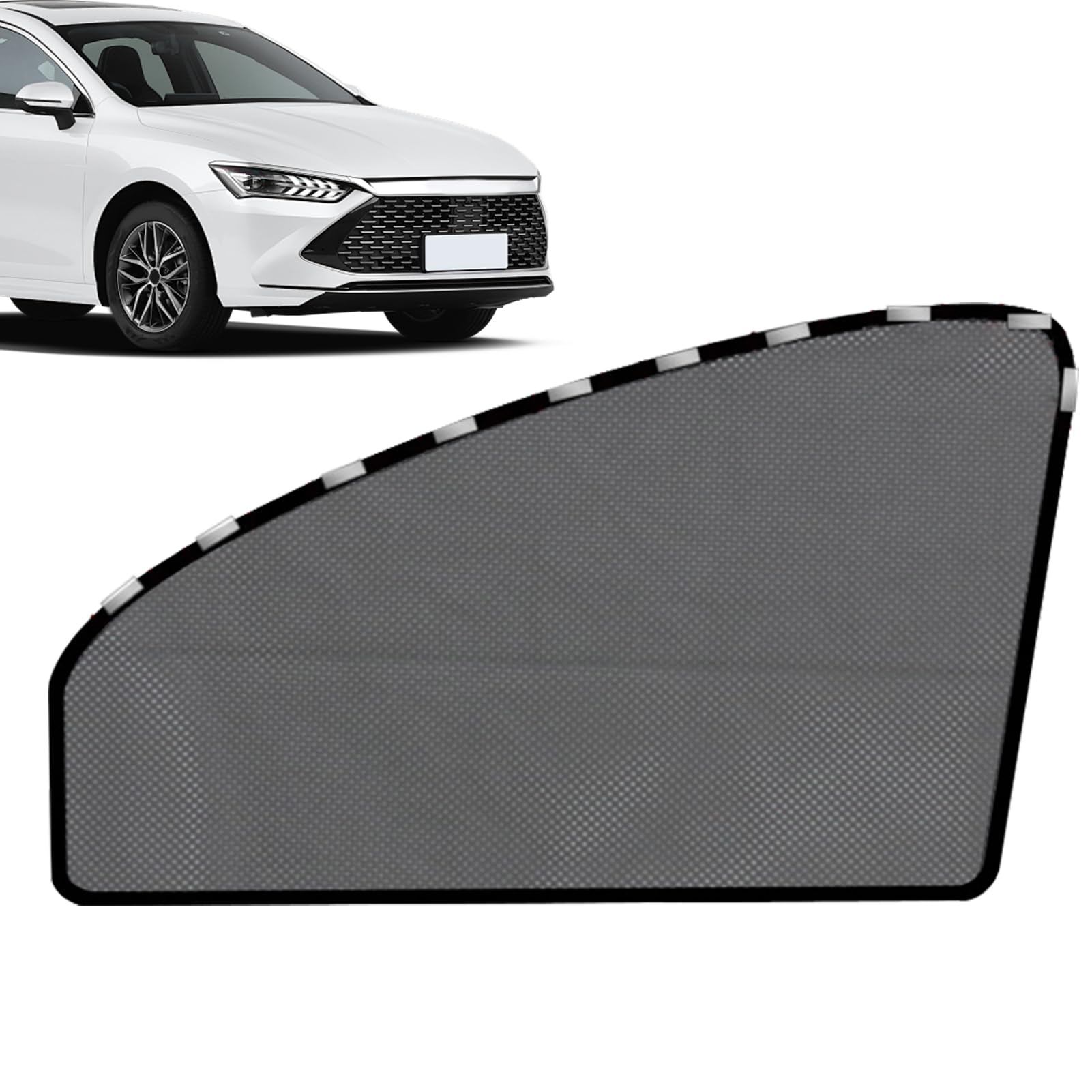 Fensterschatten für Auto, Fenster Sonnenschatten für Auto | Sunblock-Abdeckung für Auto Fenster | Magnetische Auto Glas sonniert für Limousine LKW, Netz Fahrzeug Sonnenschutz von Ynnhik