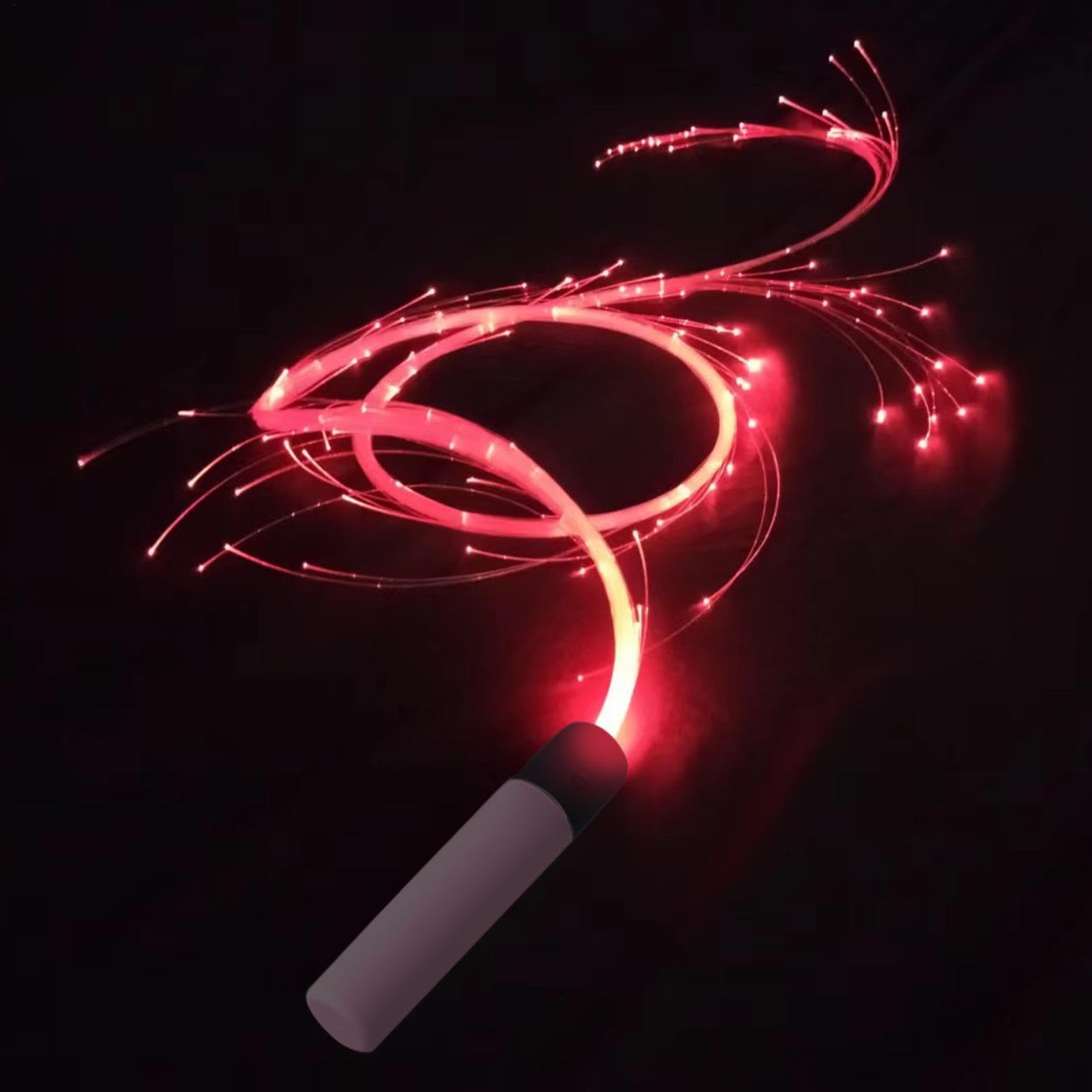 LWL-Peitsche - 360 Grad Drehende LED -Peitschen | Batteriebetriebene wiederverwendbare Faseroptische Schneebesen, Anzünden Schneebesen Mit 4 Modi LWL-Peitsche - 360 Grad Drehende LED -Peitschen | Batteriebetriebene wiederverwendbare Faseroptische Schneebesen, Anzünden Schneebesen Mit 4 Modi von Ynnhik