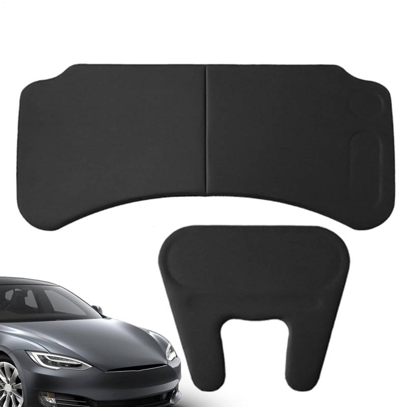 Laptop-Schreibtisch, Laptop-Laptop-Halter für Auto | Klappbare Lenkrad Tisch - Multifunktionales Tablett Esstisch, Lenktisch zum Essen, Schreiben, Arbeiten, Lesen von Ynnhik