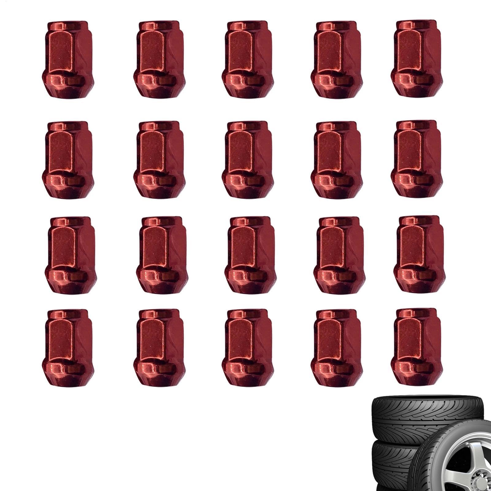 Lug Mutter Cover Set, Radschrauben Staubabdeckungen - Kohlenstoffstahl Räder Mutter Schraube Abdeckung | 20X Metallrad mit Mutterkapseln, rostsicher Autozubehör für die meisten Fahrzeugmodelle Lug Mutter Cover Set, Radschrauben Staubabdeckungen - Kohlenstoffstahl Räder Mutter Schraube Abdeckung | 20X Metallrad mit Mutterkapseln, rostsicher Autozubehör für die meisten Fahrzeugmodelle von Ynnhik
