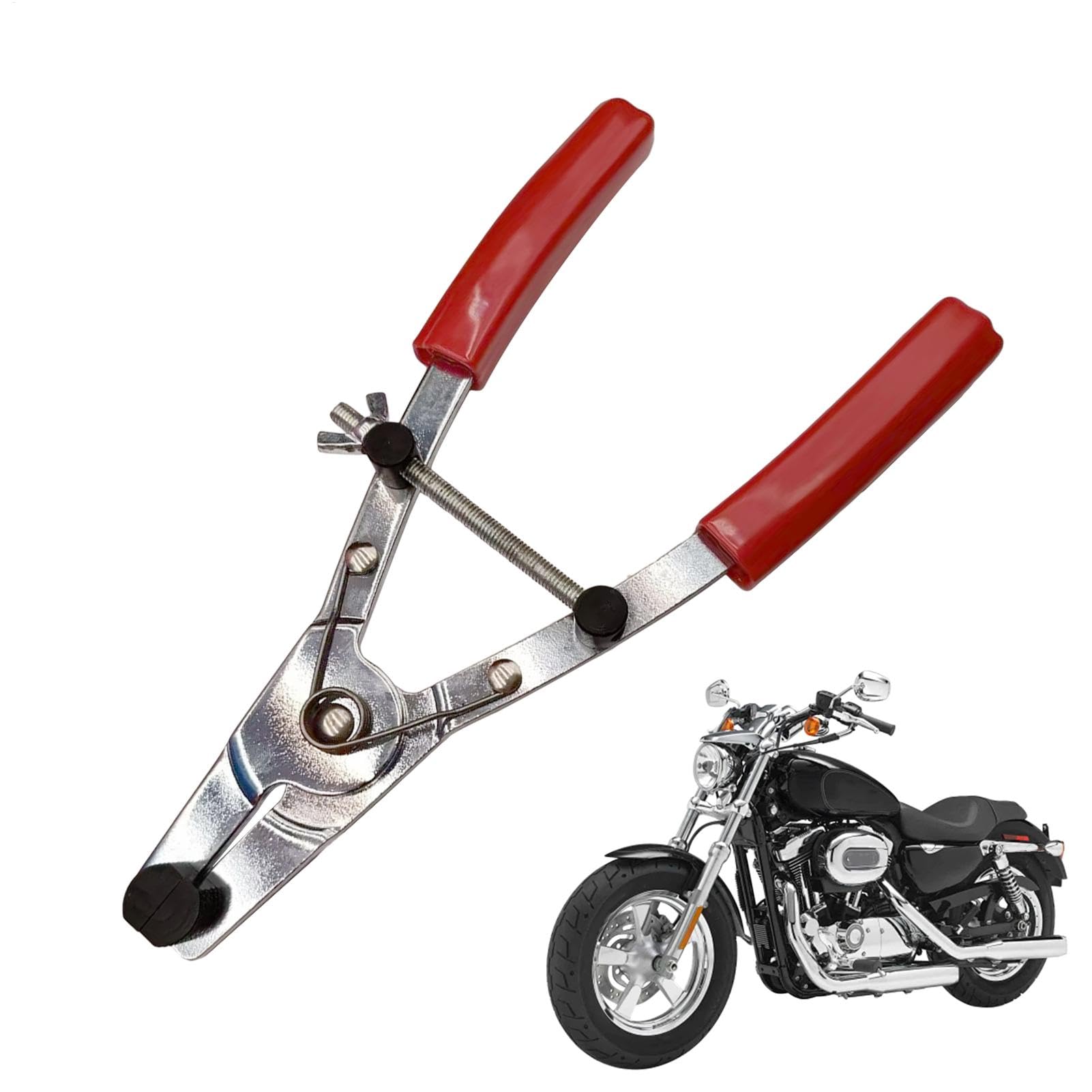 Motorrad-Bremskolbenzange - Verriegelung Kohlenstoffstahl Bremsabzieher | Ergonomisches Entfernungswerkzeug rostbeständige Ersatzzange für Motorrad Motorrad-Bremskolbenzange - Verriegelung Kohlenstoffstahl Bremsabzieher | Ergonomisches Entfernungswerkzeug rostbeständige Ersatzzange für Motorrad von Ynnhik