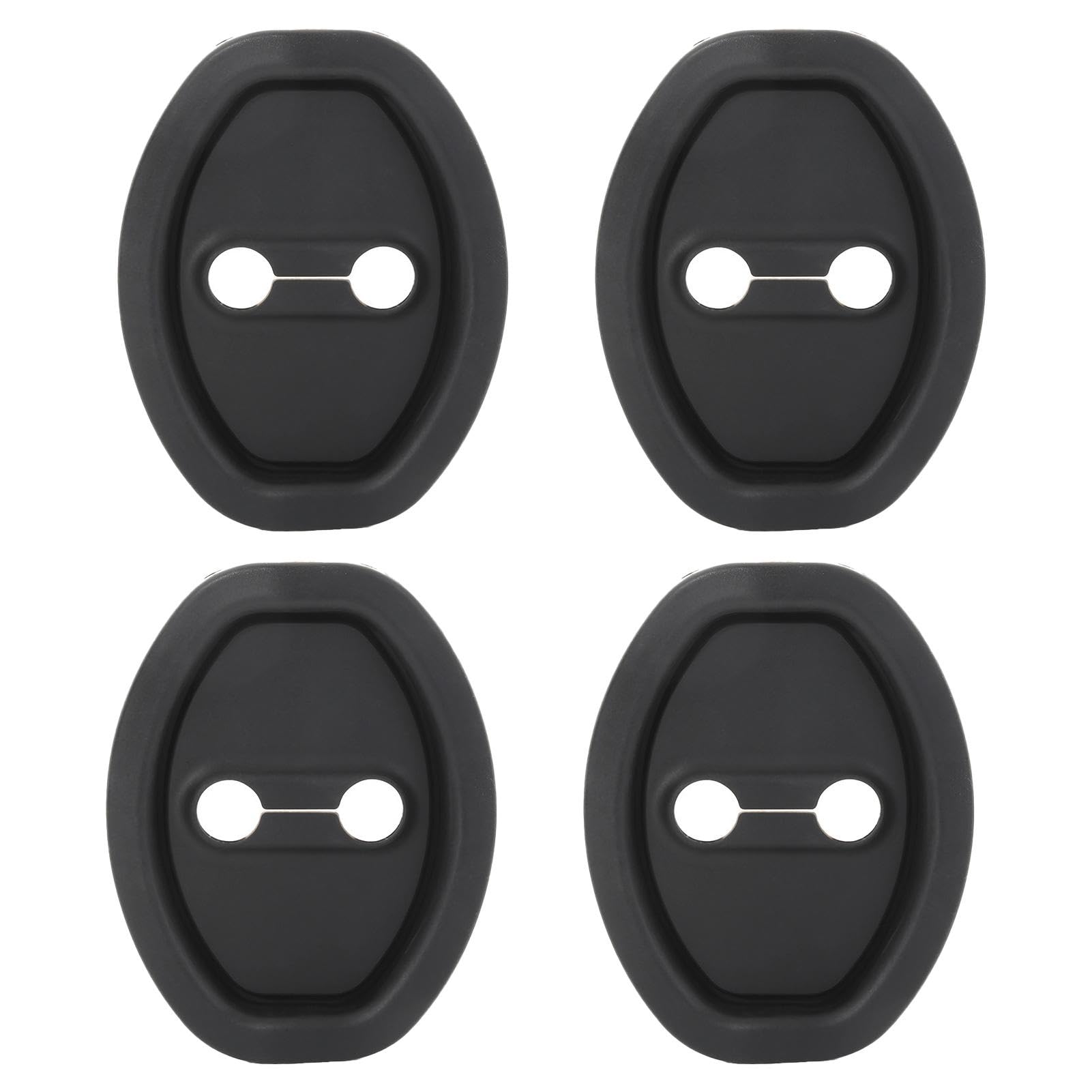 Schutzhülle für Türschlossschnalle – Schutzhülle für Autotürschlösser | Set mit 4 weichen Silikon-Türriegelabdeckungen für Auto Schutzhülle für Türschlossschnalle – Schutzhülle für Autotürschlösser | Set mit 4 weichen Silikon-Türriegelabdeckungen für Auto von Ynnhik
