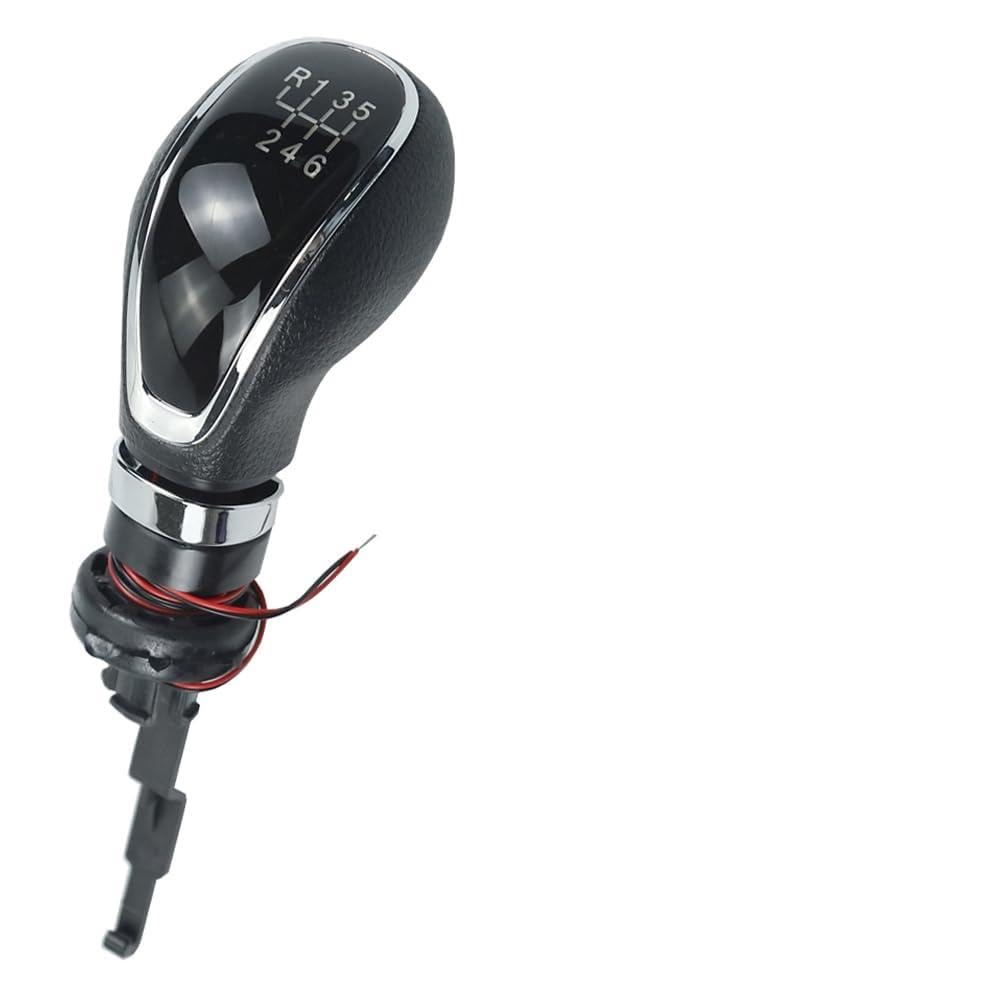 Yoegerery R5 6 Gang Manuelle LED Schaltknauf Kopf für Buick für Opel Astra Insignia 2009-2013 Schaltknüppel (Rot-LED, R5 Gang) von Yoegerery