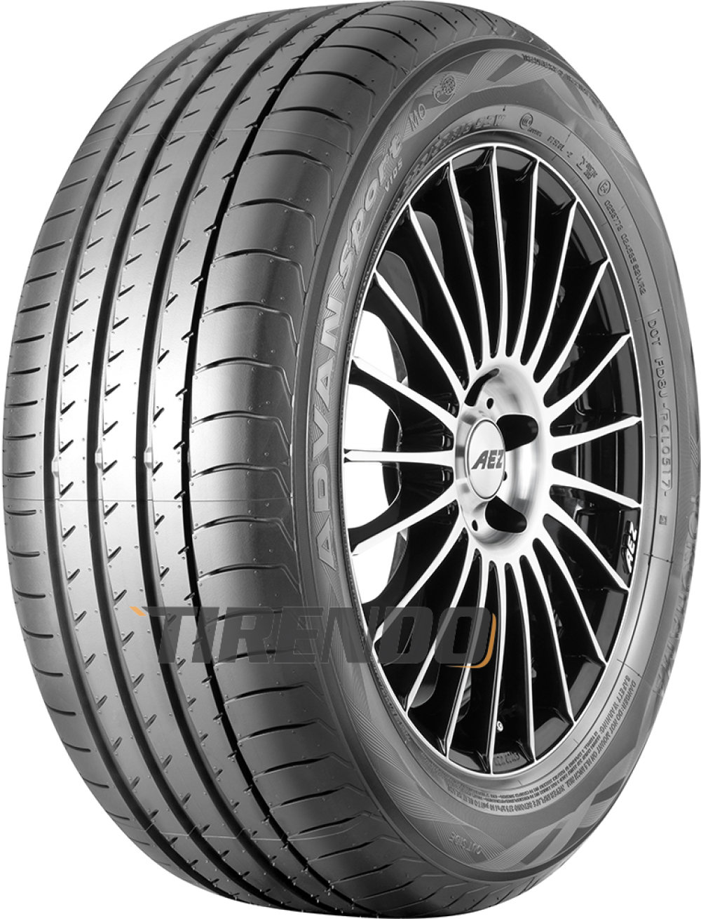 Yokohama Advan Sport (V105) ( 245/40 ZR19 (98Y) XL MO, RPB ) von Yokohama