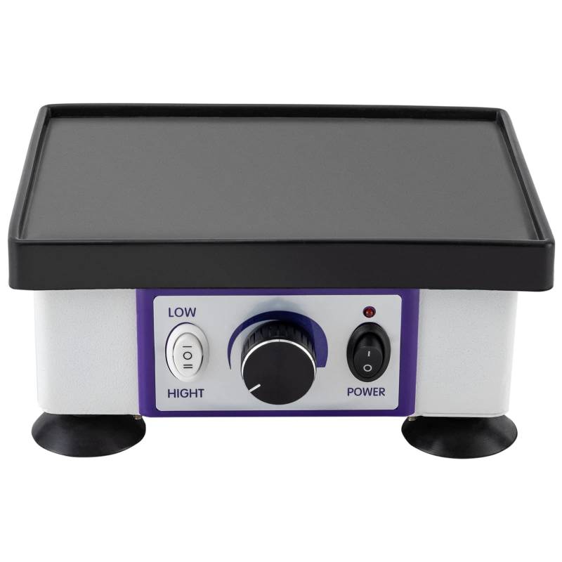 Gipsrüttler Rüttelplatte, Dental Oszillator Dentalrüttler 120W 220V, Gips Rüttelplatte Klein Rüttler, Rechteckig Vibrator Shaker, Dental Lab Ausrüstung für Zahnärzte 20.7 * 10.5 * 9.4cm von Yolancity
