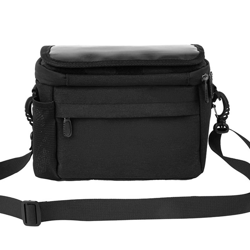 Yolispa Frontlenker Fahrradtasche Portable Bike Phone Front Frame Bag mit Touchscreen und Schultergurt für E- Bike und Fahrrad von Yolispa